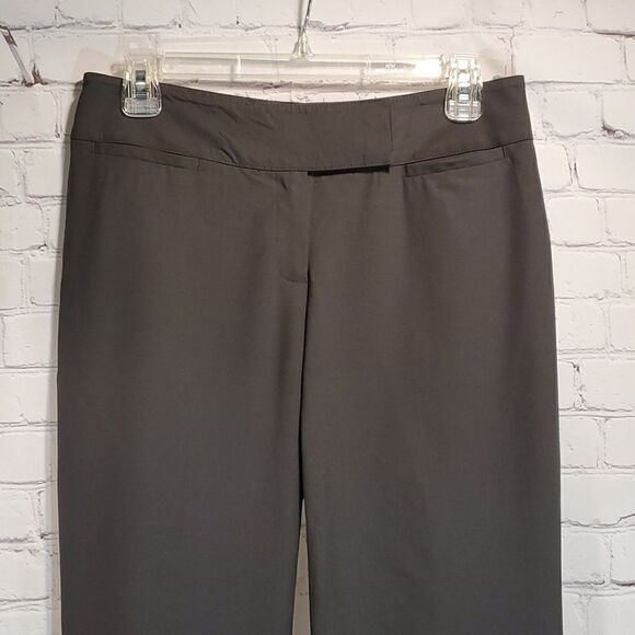 Lafayette 148 New York dark gray thin wool pants - Picture 2 of 9